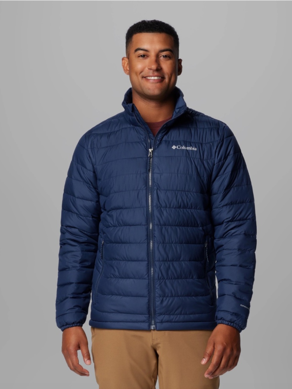 NWT Men's Columbia Powder Lite II Jacket in Collegiate Navy Size XL